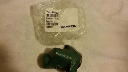 Champion air compressor intake manifold p09669c gardner denver for sale