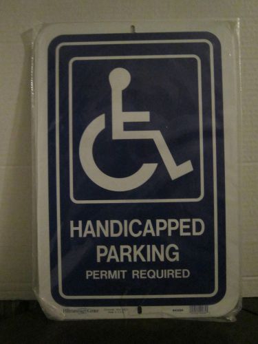 New Metal Handicapped Parking Sign