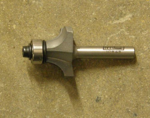 IVY CARBIDE ROUTER BIT 5/16&#034; ROUNDING OVER 1/4&#034; SHANK 10848