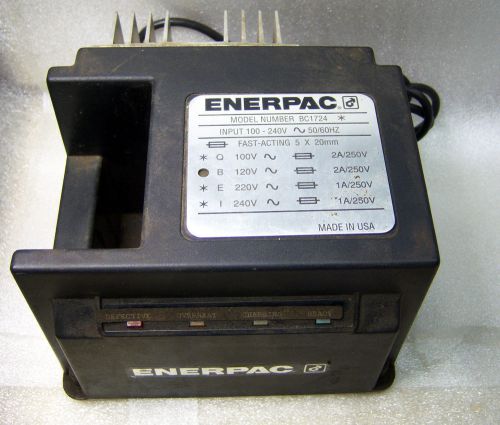 (enerpac13) enerpac bc1724 battery charger for sale