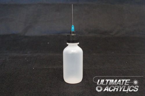 Solvent applicator 2oz. bottle and 25 guage needle for sale