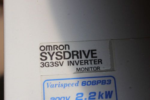 Omron Frequency Converter 3G3SV B2002 E