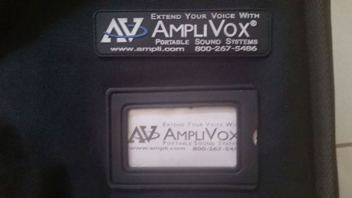 Amplivox Wireless Portable Sound Sytem