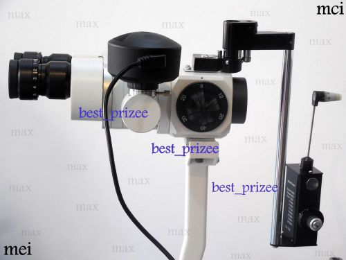 Applanation Tonometer With Five Step Magnification Slit lamp And USB Camera