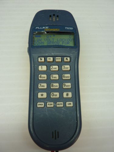 Fluke Networks TS25D Telephone and Data Test Set With Cables