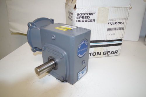 BOSTON GEAR SPEED REDUCER  F724-50-ZB5-J RATIO: 50:1 56C MOUNT  1177 IN.LBS  NEW
