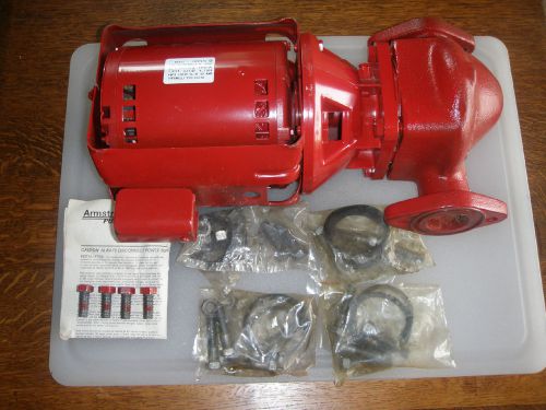 Armstrong h-32 1-6 hp in line hot water circulator circulating pump lr37479 for sale
