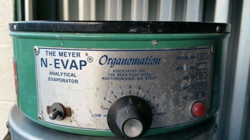 Organomation N-Evap Analytical Evaporator Model:111