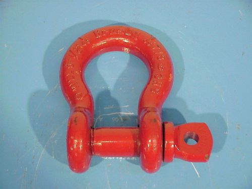 Crosby s-209, 7/8&#034;, 6-1/2 ton wll, screw pin anchor shackle for sale