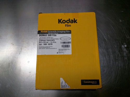Kodak BIOMAX XAR Film # 165 1579  8&#034; x 10&#034; 50 Sheets - Unopened Box