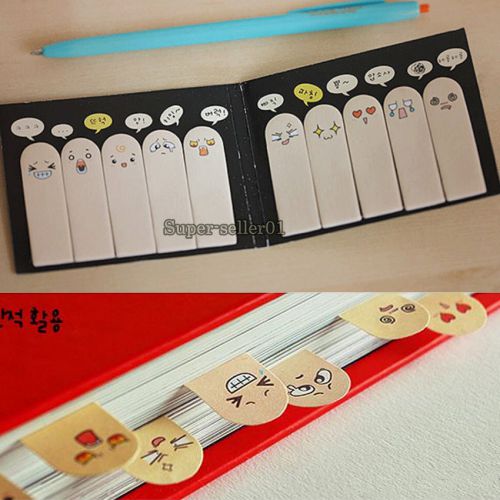 Pretty 200 Pages Ten Fingers Sticker Bookmarker Flags Marker Sticky Memo Notes