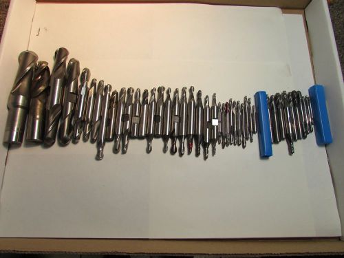 LOT OF 40 pcs BALLED END MILLS