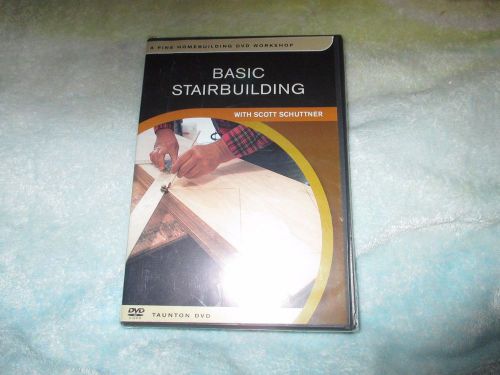 Basic Stairbuilding with Scott Schuttner Dvd