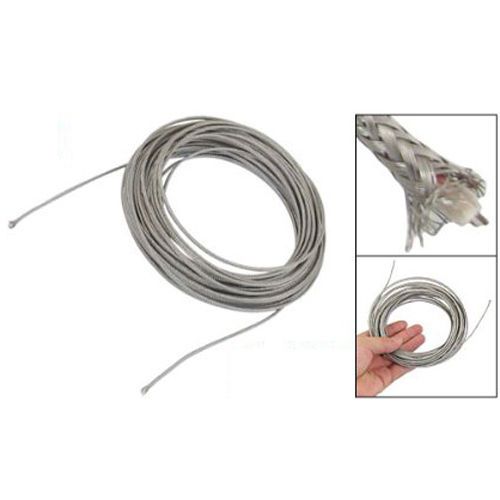 10M Silver Tone Metal K Type Thermocouple Extension Wire CT
