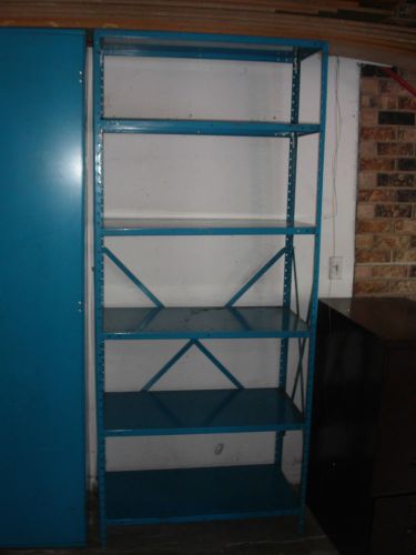 REPUBLIC INDUSTRIAL CLIP SHELVING  SHELVES SHELF 36&#034;X18&#034; ONE COMPLETE SECTION