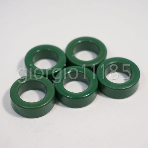 10 pcs 22mm x 14mm x 8mm Round Green Toroid Ferrite Cores