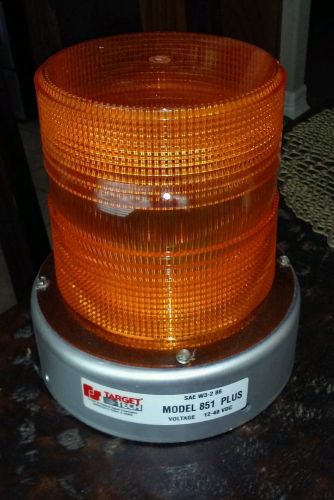 Orange strobe light and safety device by Federal sign products