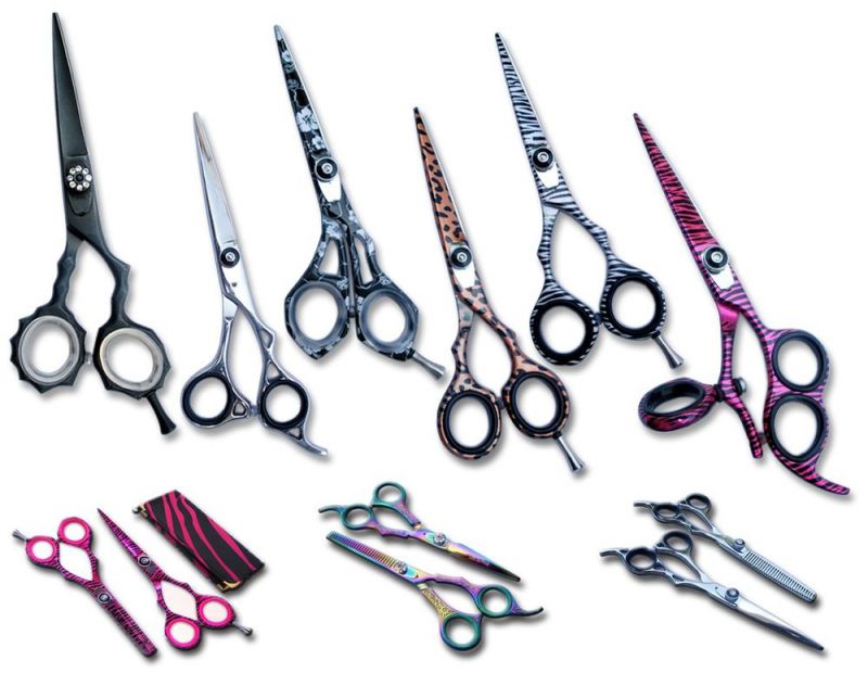 Professional barber razor edge hair cutting scissors for sale