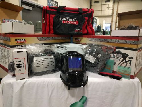 Lincoln 3350 papr powered air purifying respirator welding helmet k3930-1 for sale