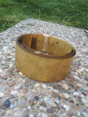 Brass Banding, Strapping, Tensioning 1&#034; Wide. 28&#039; Approx