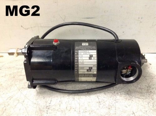 B &amp; B Motor Control 32D3BEPM DC Gearmotor 1/12HP 2500rpm 1/2&#034; Shaft 130V 30:1