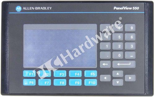 Allen bradley 2711-b5a2 /a panelview 550 monochrome/touch/keypad/dh-485 for sale