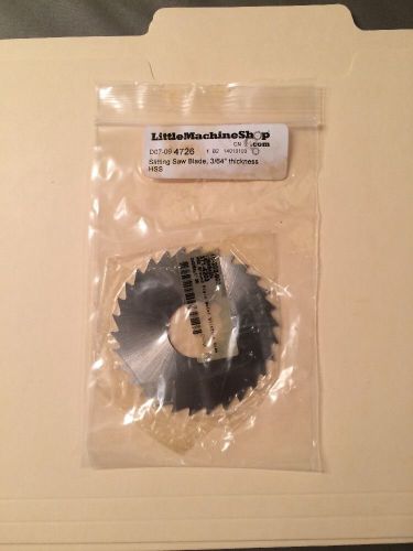 Slitting saw blade 3/64 thickness for sale