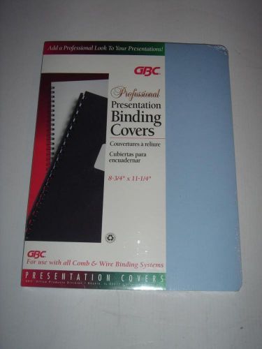 25-Pack GBC Professional Presentation Binding LINEN Covers #2001500 8-3/4x11-1/4