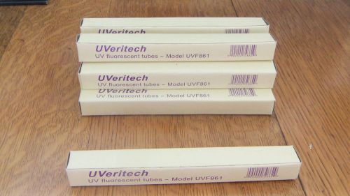 Lot/10 NIB UVeritech UV Fluorescent Tubes-Model UVF861 Black Light 094922726629