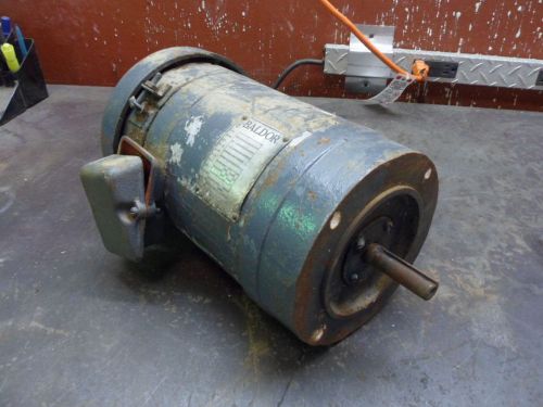 Baldor 1hp direct curent (d-c) motor #523636j fr:56c 5328d volts:90a/100f used for sale