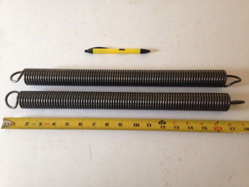 .187&#034; Wire Long Extension Spring Lot Of 2