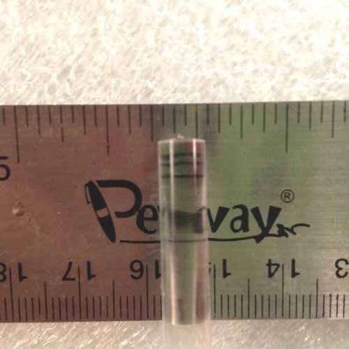 Plexiglas, acrylic rod stock ( 1/4 in dia x 5 in ) .250&#034; x 5&#034;, 1pc for sale