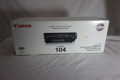 Cannon 104 MF4100 Image Class Monochrome Laser Cartridge Black