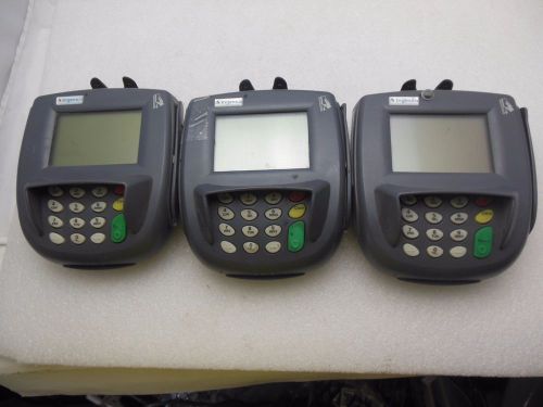 Ingenico i6550 &amp; touch screen credit card terminal w/chip reader lot of 3,@hs,b2 for sale