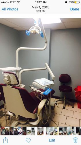 Dci dental chairs with light and cuspidor