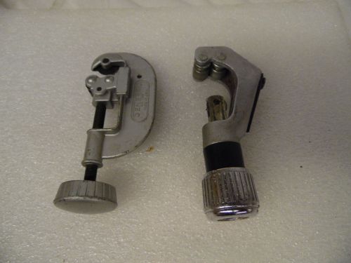 Vintage General No 120 1/4&#034;-1 5/8&#034; &amp; Imperial 274-FC Tubing Cutter 4 Copper 2 Pc