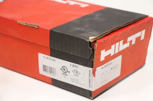 NEW HILTI KB-TZ Expansion Anchor - Carbon Steel - 5/8&#034; x 6&#034; - 387517 - Box of 15