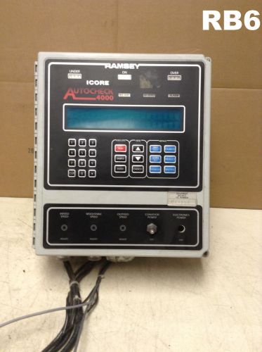Ramsey ICORE Autocheck 4000 Digital Readout Checkweigher