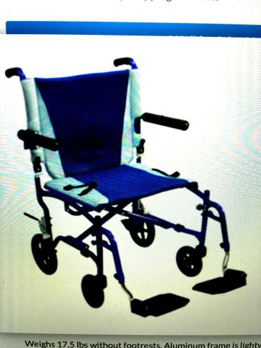 Transport aluminum transport chair for sale
