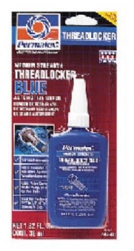 ITW Global Permatex, 36ML Bottle, Blue Threadlocker, Medium Strength