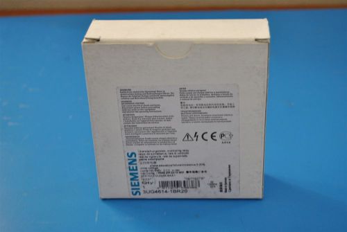 NEW IN FACTORY BOX SIEMENS VOLTAGE MONITORING RELAY 3UG46141BR20