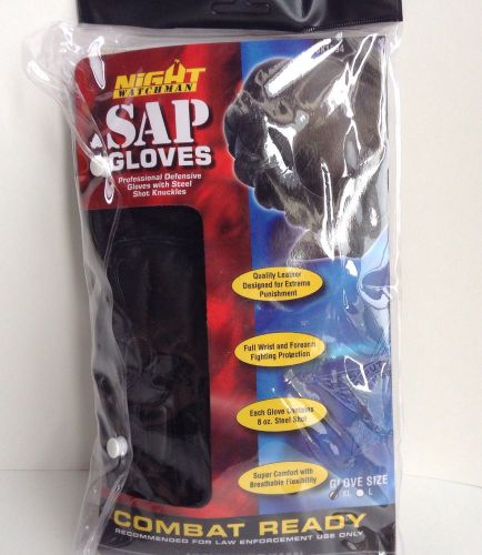 nightwatchman SAP gloves XL combat ready professional defensive( Free Shipping)