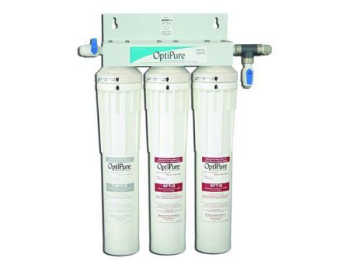 Optipure QTSFT-3 Commercial triple water filtration w/ filters 300-05890 &amp; 05885