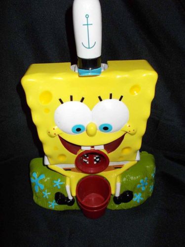 Spongebob Squarepants Snow Cone Maker Ice Shaver Machine - Ages 4+
