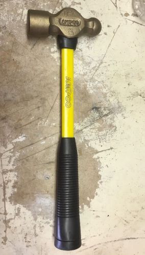 Ball Pein Hammer, Non-Sparking, Non-Magnetic, Corrosion Resistant, Ampco, H-3FG