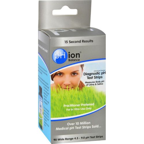 Phion balance diagnostic ph test strips - 90 pack for sale