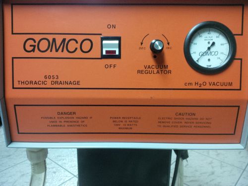 GOMCO Model 6053 Suction Apparatus Surgical