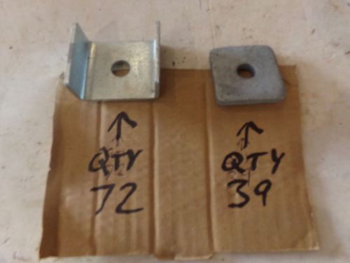 Lot of (72) u washers &amp; (39) 9/16&#034; hole zp part # i-450-1/2 - new for sale