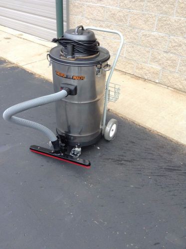 Thoromatic 20 gallon stainless steel industrial grade wet/ dry vac for sale