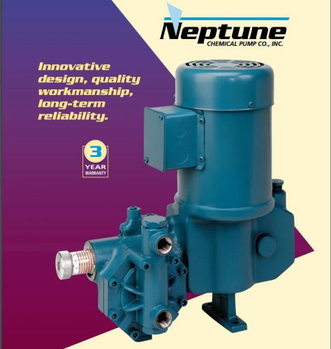 neptune chemical feed pump